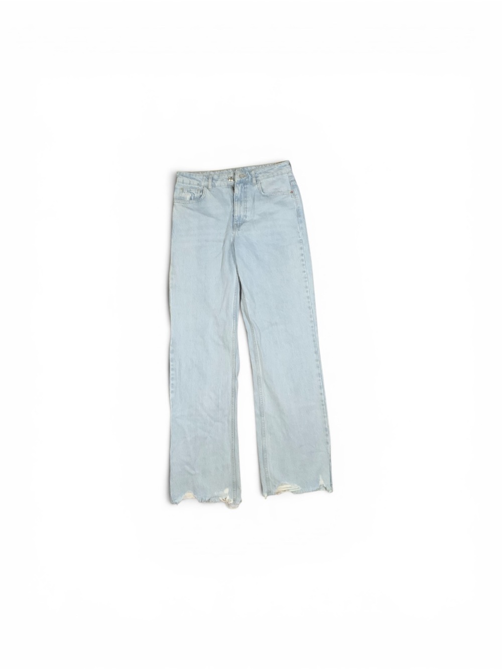 ZARA Light Wash Straight Leg Jeans Size US 6
